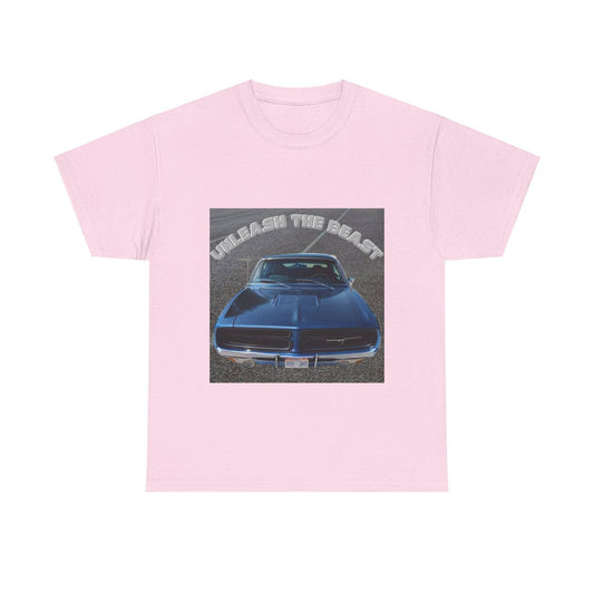 Unleash The Beast Classic Car 1 - Unisex Heavy Cotton T-Shirt