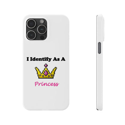 ID Princess (White) - Slim Phone Cases - Better Mode