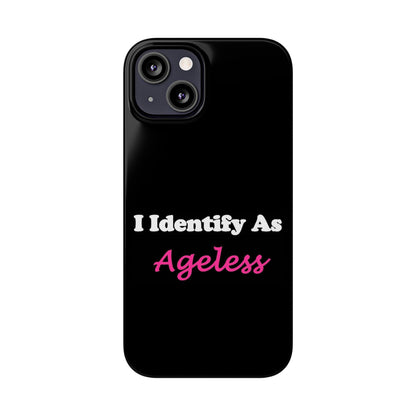 ID Ageless (Black) - Slim Phone Cases - Better Mode