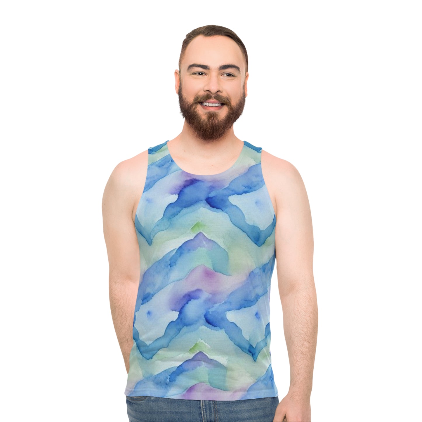 Multi Color Pastel Tank Top