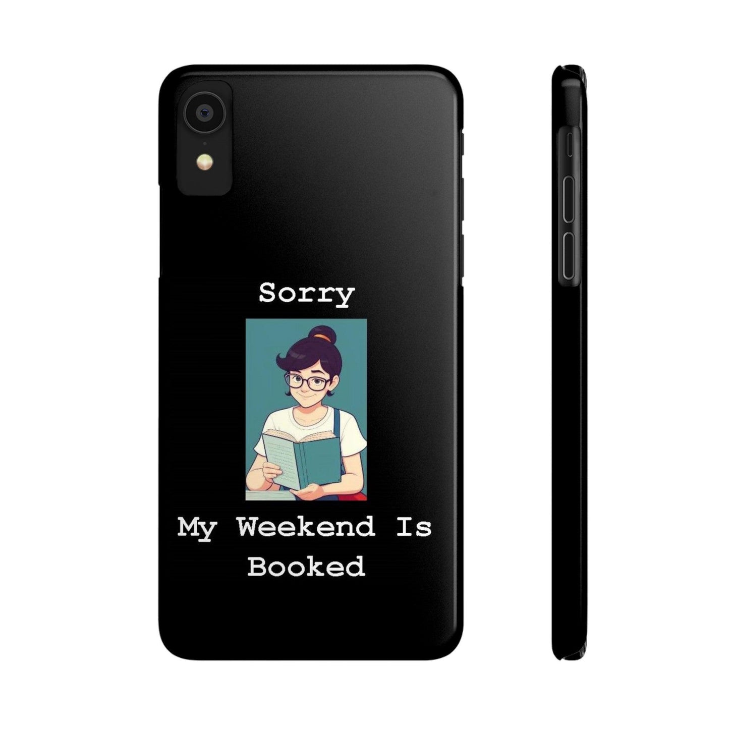 Booked 2 (Black) - Slim Phone Cases - Better Mode