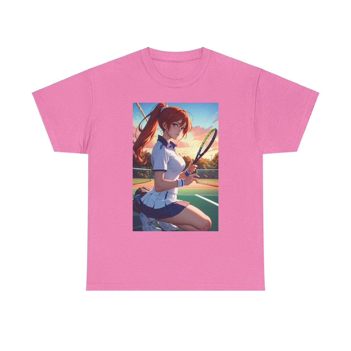 Anime tennis 4 - Unisex Heavy Cotton T-Shirt