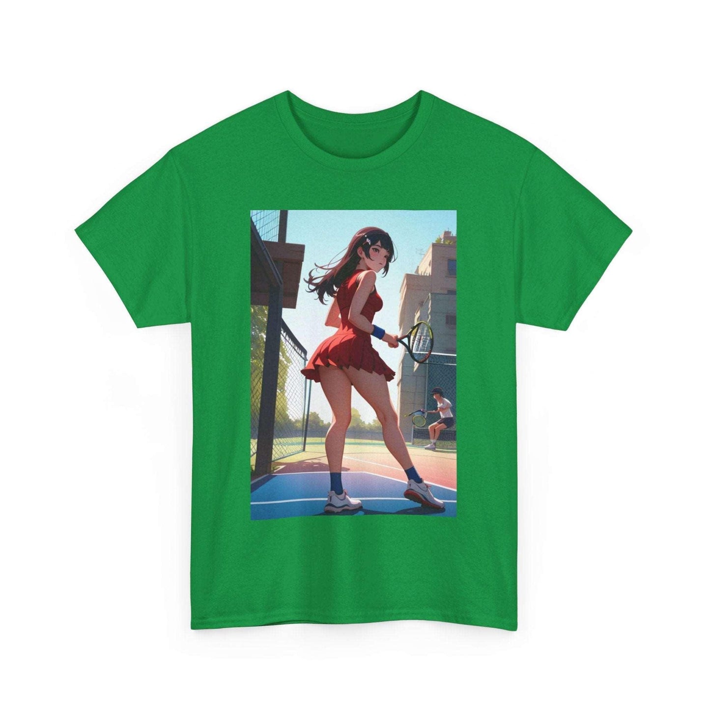 Anime Tennis 6 - Unisex Heavy Cotton T-Shirt