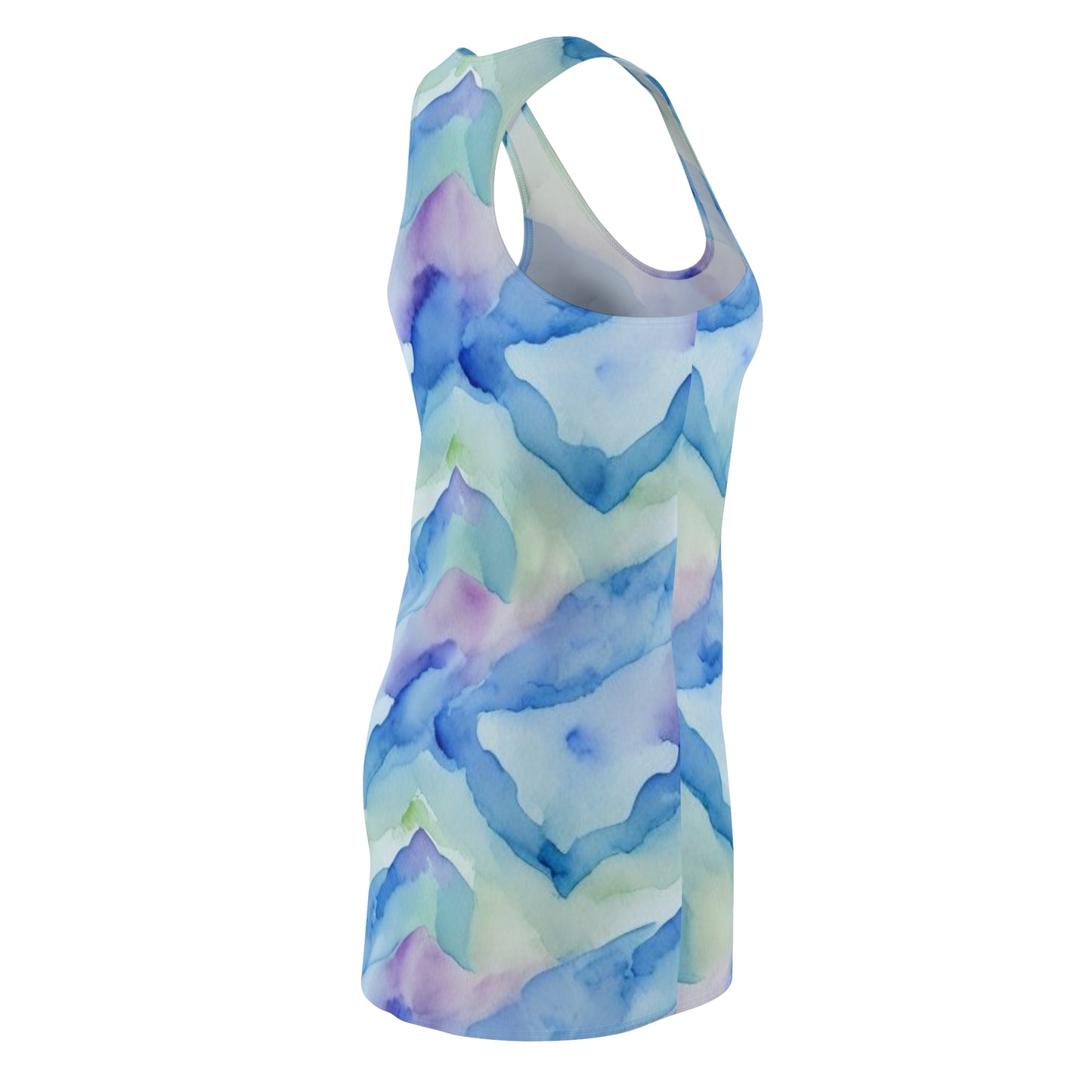 Multi Color Pastel Racerback Dress