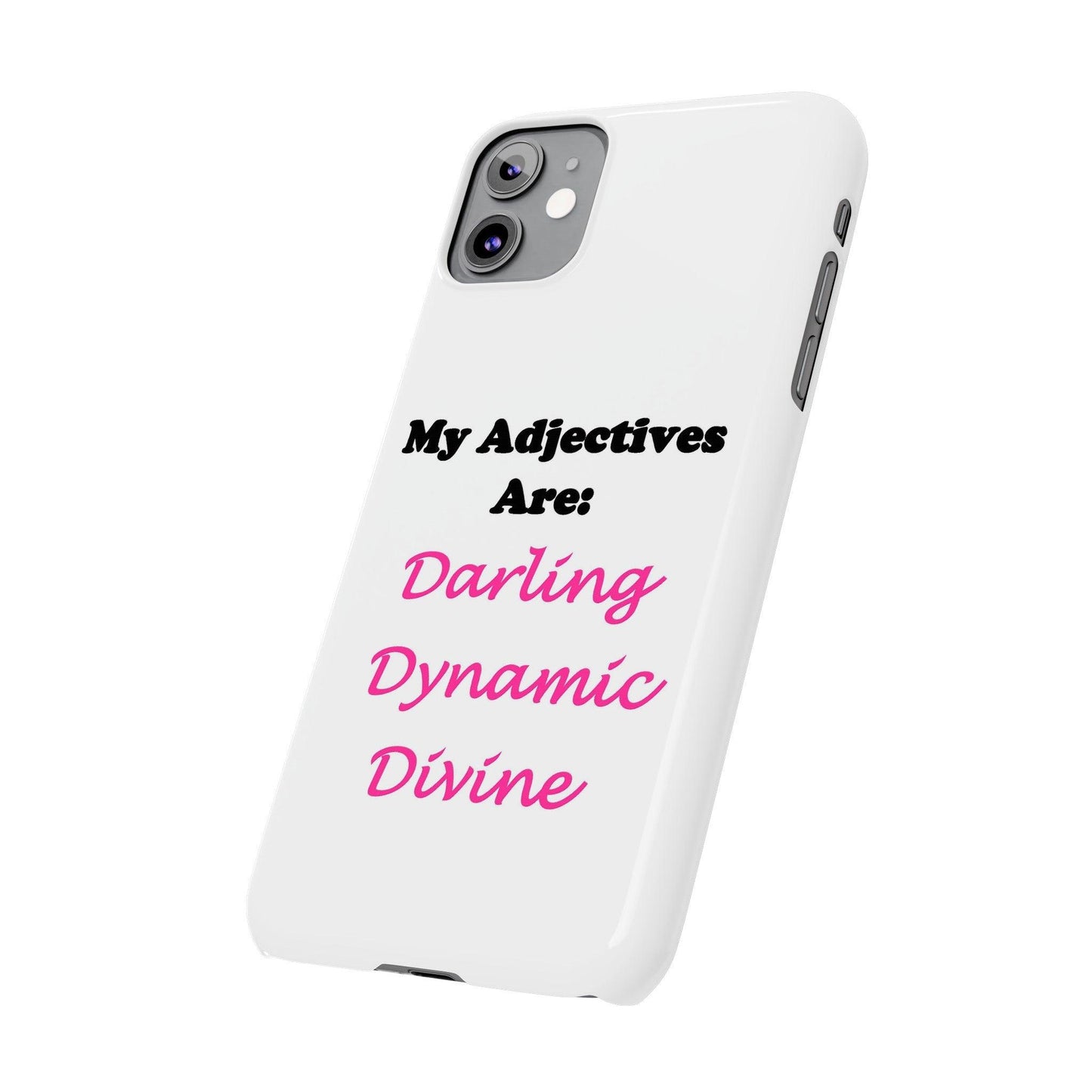 Darling (White) - Slim Phone Cases - Better Mode