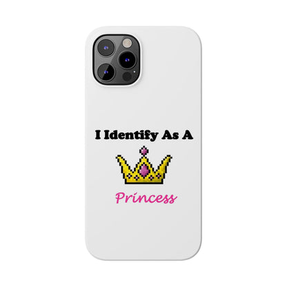 ID Princess (White) - Slim Phone Cases - Better Mode