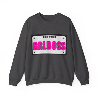 State Of Mind - GRLBOSS - Unisex Heavy Blend™ Crewneck Sweatshirt