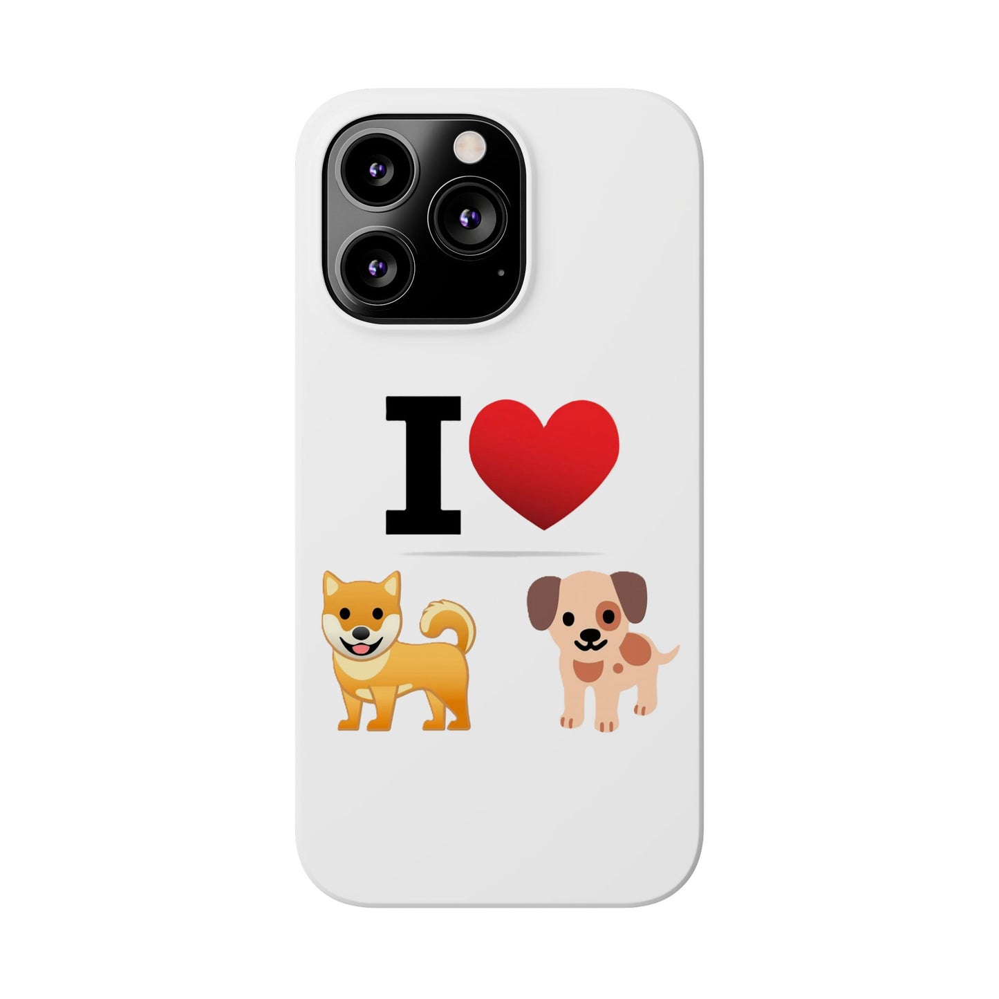 I Heart Dogs - Slim Phone Cases