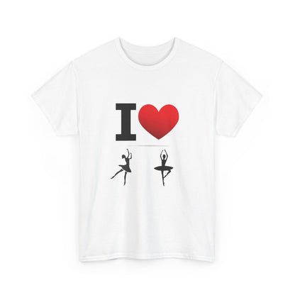 I Heart Dance - Unisex Heavy Cotton T-Shirt - Better Mode