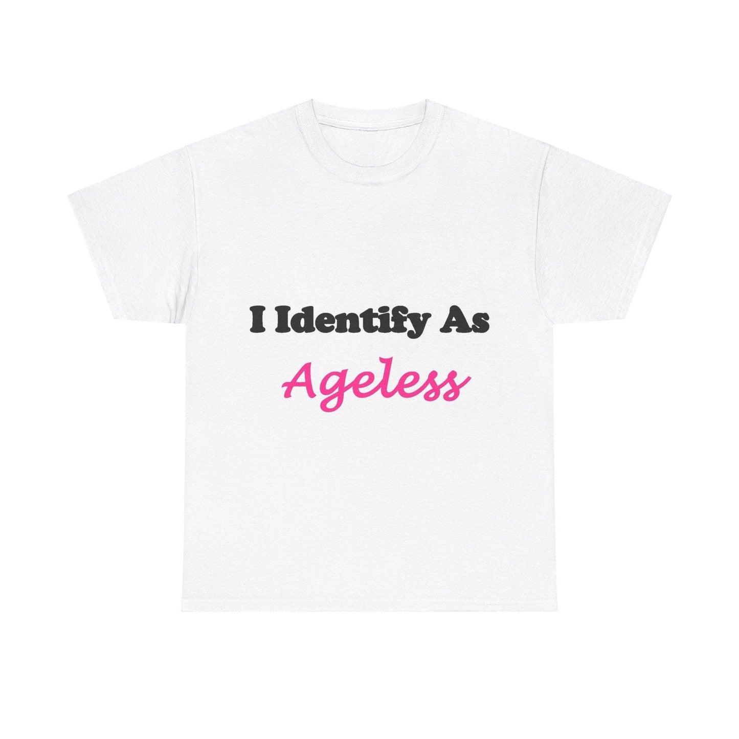 ID Ageless (White) - Unisex Heavy Cotton Tee - Better Mode