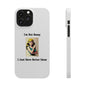 Bossy 1 (White) - Slim Phone Cases - Better Mode