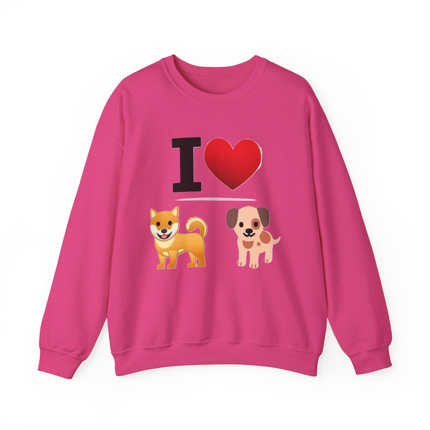 I Heart Dogs - Crewneck Sweatshirt - Better Mode