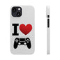 I Heart Gaming - Slim Phone Cases