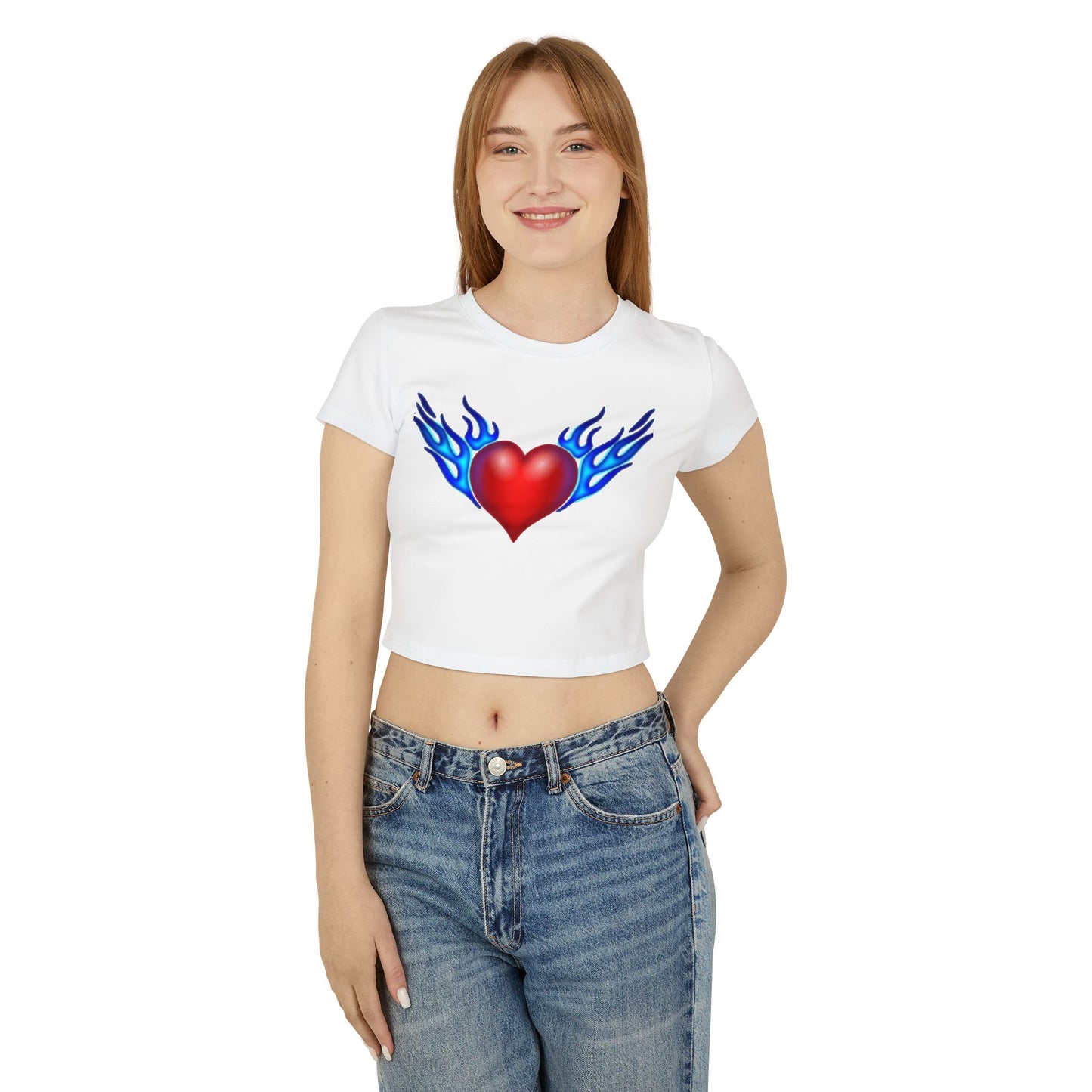 Winged Heart Baby Tee