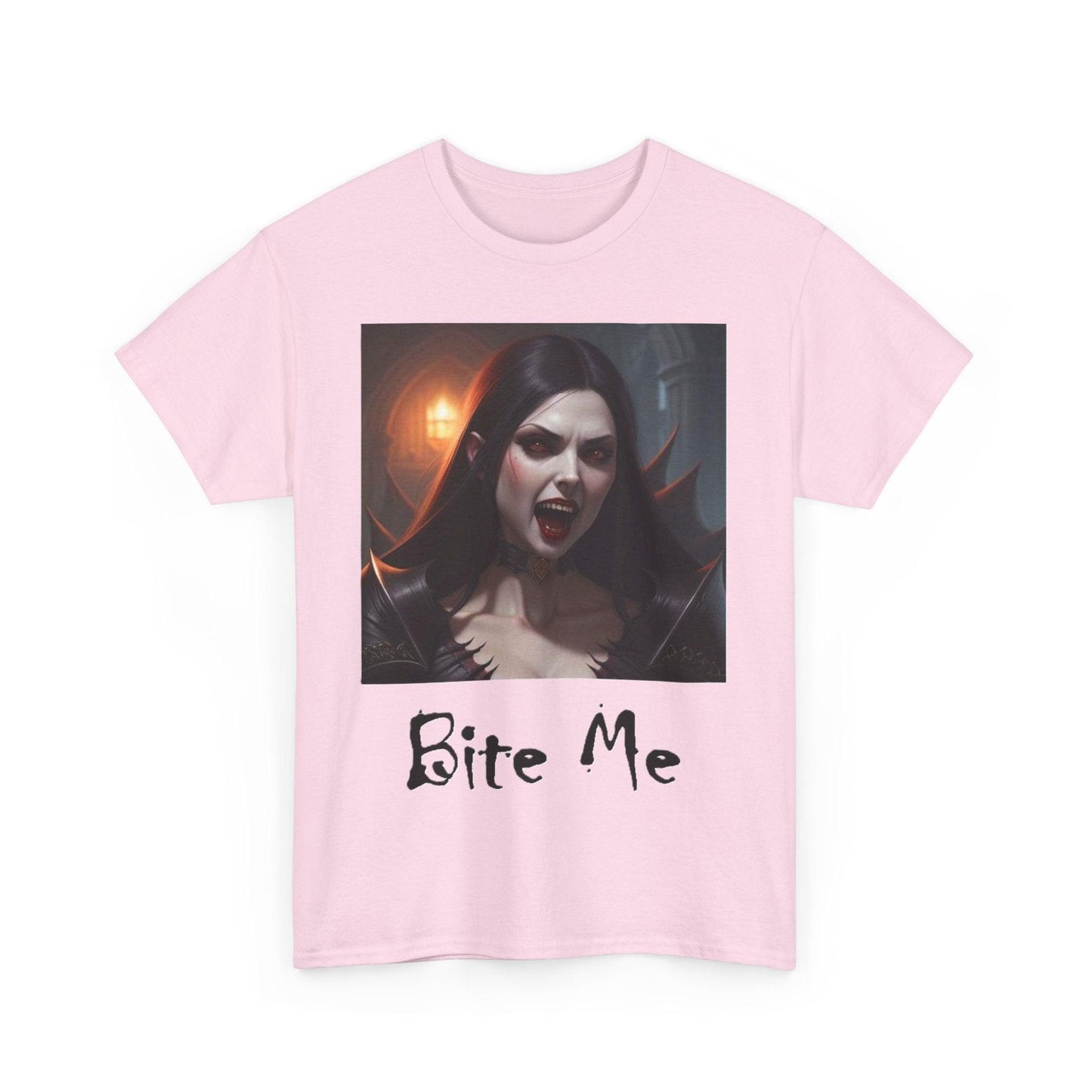 Halloween - Bite Me - Unisex Heavy Cotton T-Shirt