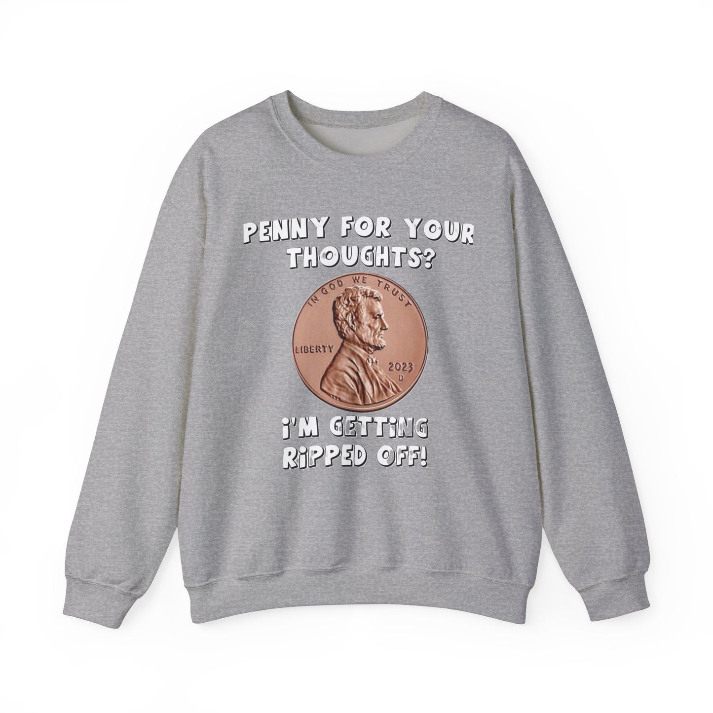 Penny...Thoughts - Crewneck Sweatshirt