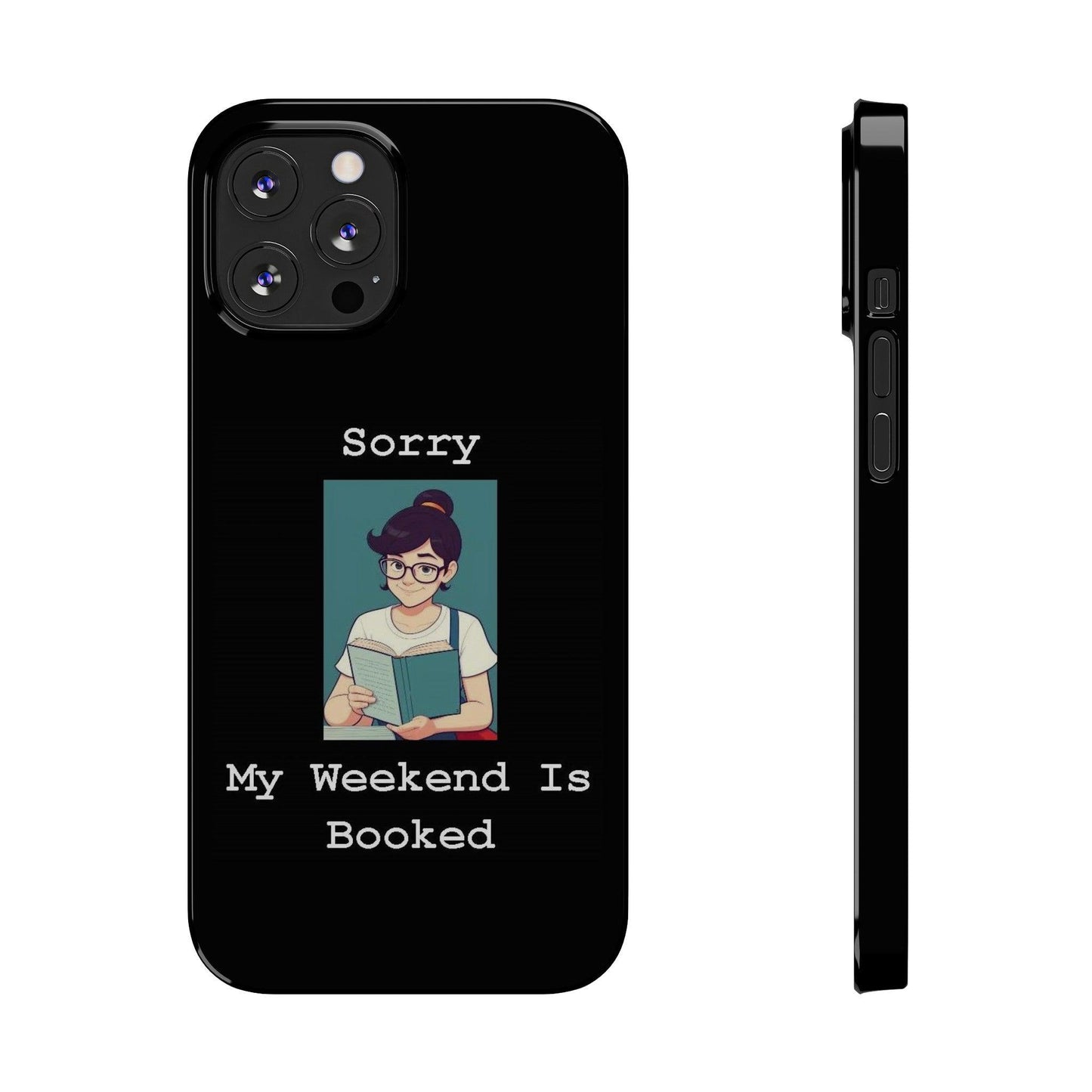 Booked 2 (Black) - Slim Phone Cases - Better Mode