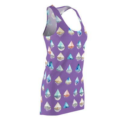 Triangle Pattern Racerback Dress