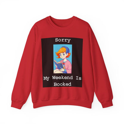 Weekend Booked 1 - Unisex Heavy Blend™ Crewneck Sweatshirt