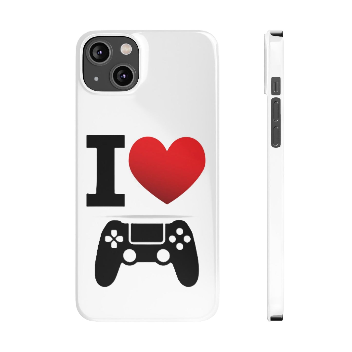 I Heart Gaming - Slim Phone Cases