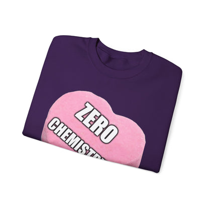 Candy Heart "Zero Chemistry" - Crewneck Sweatshirt - Better Mode