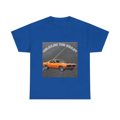 Unleash the Beast Classic Cars 3 - Unisex Heavy Cotton T-Shirt