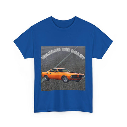 Unleash the Beast Classic Cars 3 - Unisex Heavy Cotton T-Shirt