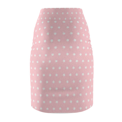 Pink Women's Pencil Skirt