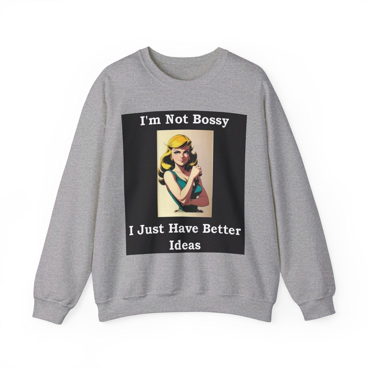 Bossy - Unisex Heavy Blend™ Crewneck Sweatshirt