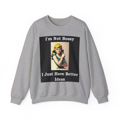 Bossy - Unisex Heavy Blend™ Crewneck Sweatshirt