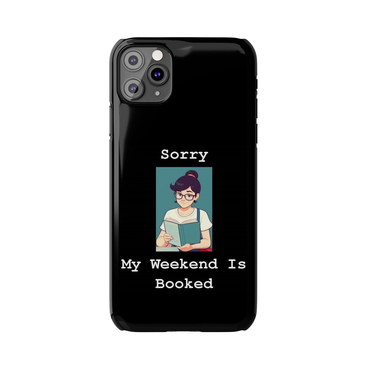 Booked 2 (Black) - Slim Phone Cases - Better Mode