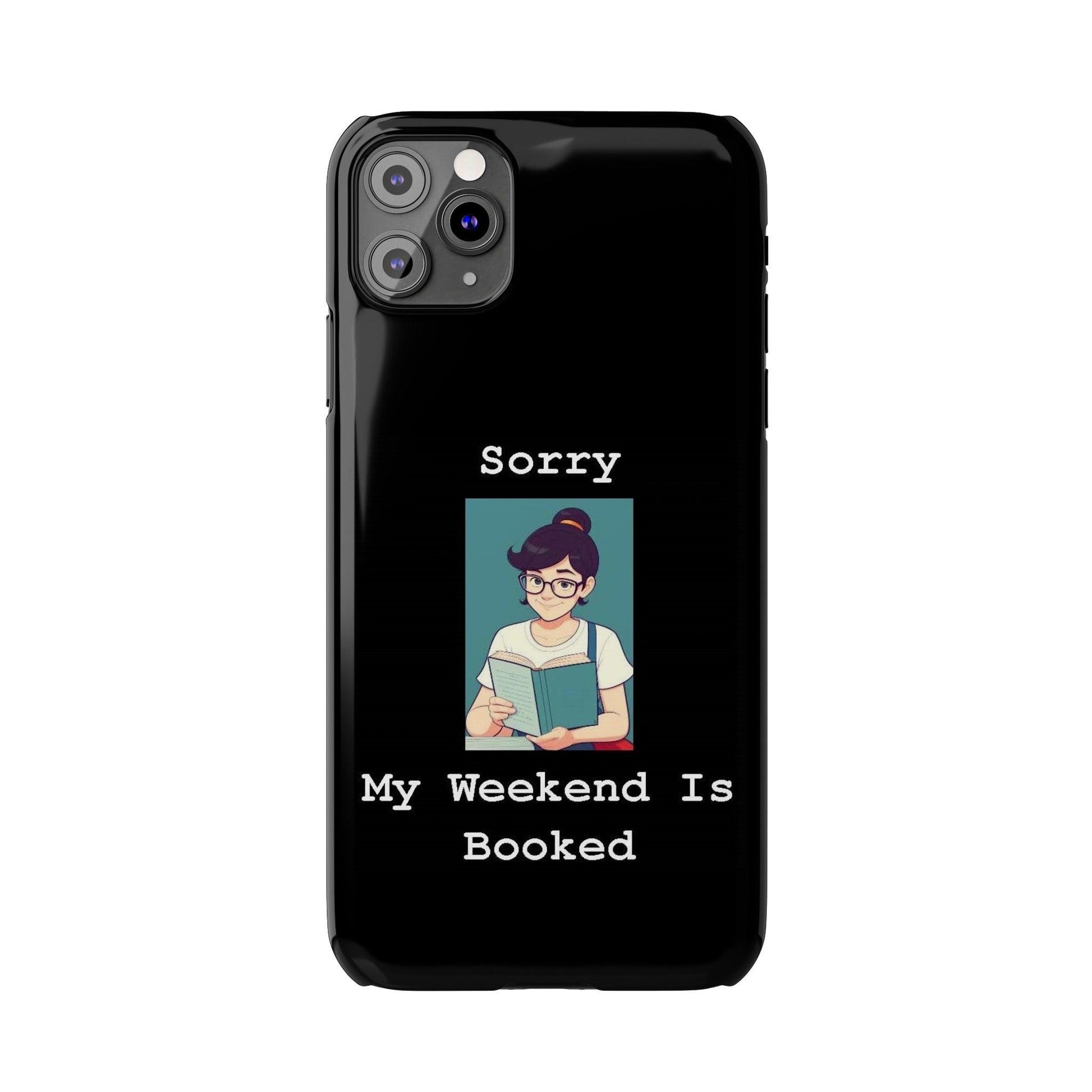 Booked 2 (Black) - Slim Phone Cases - Better Mode