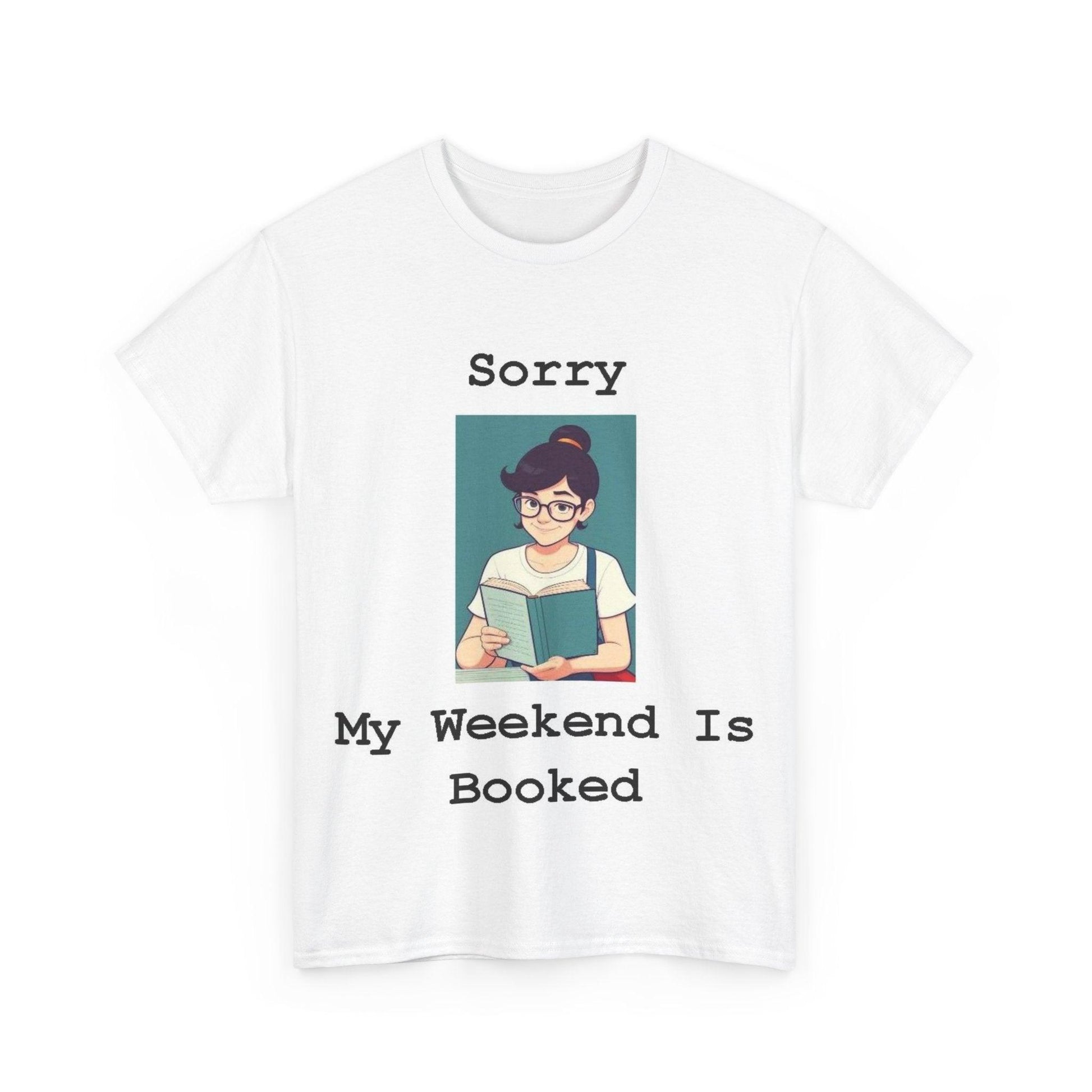 Booked 2 (Black) - Unisex Heavy Cotton Tee - Better Mode