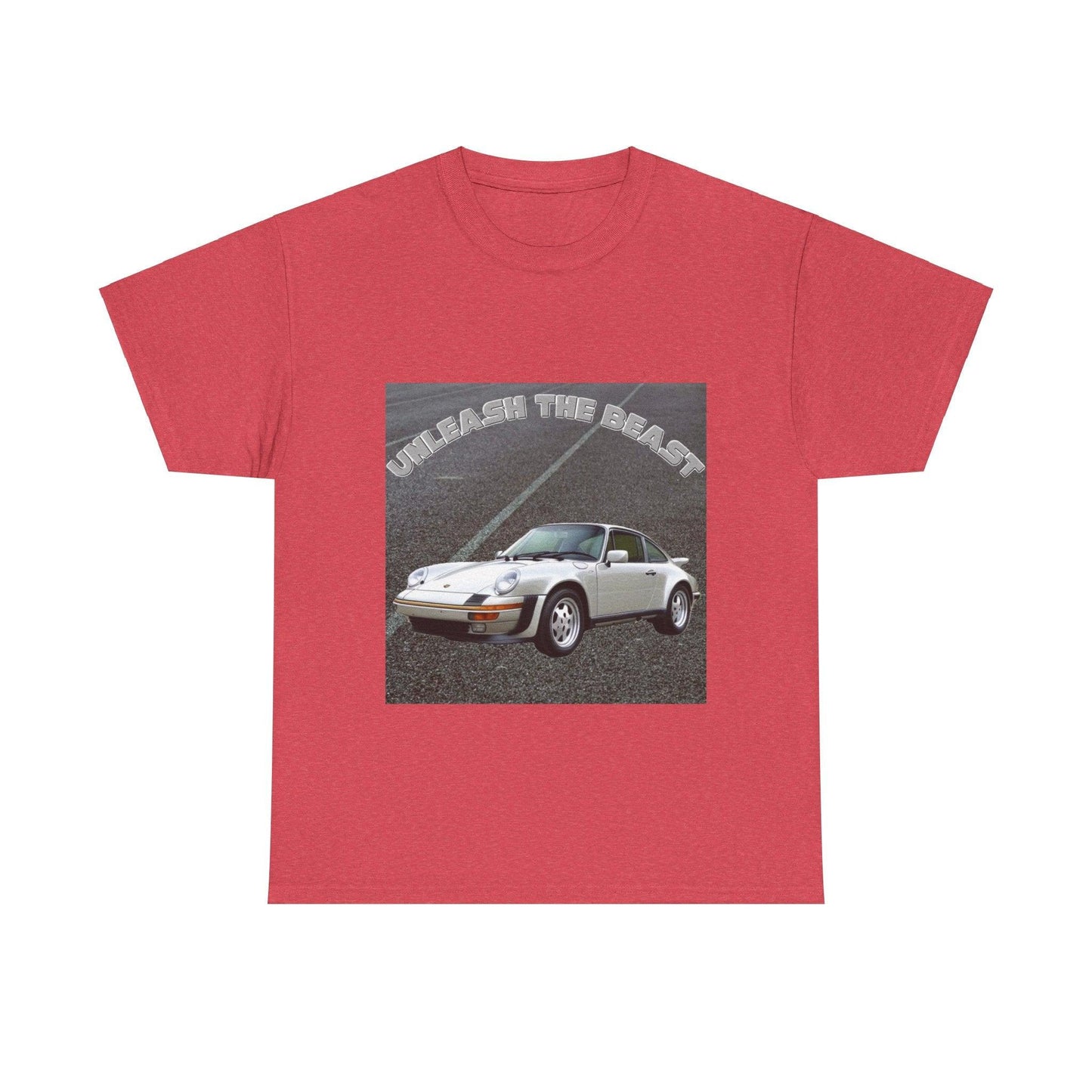 Unleash The Beast Classic Cars 2 - Unisex Heavy Cotton T-Shirt