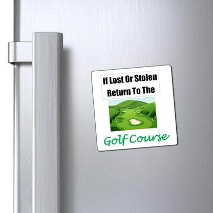 Lost Stolen Golf Course (White) - Magnets - Better Mode