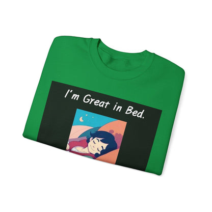 Great In Bed - Unisex Heavy Blend™ Crewneck Sweatshirt