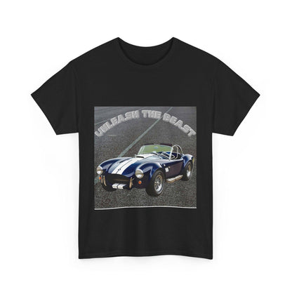 Unleash The Beast Classic Cars 4 - Unisex Heavy Cotton T-Shirt