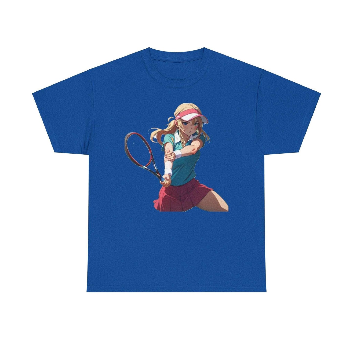 Anime Tennis 3 - Unisex Heavy Cotton T-Shirt