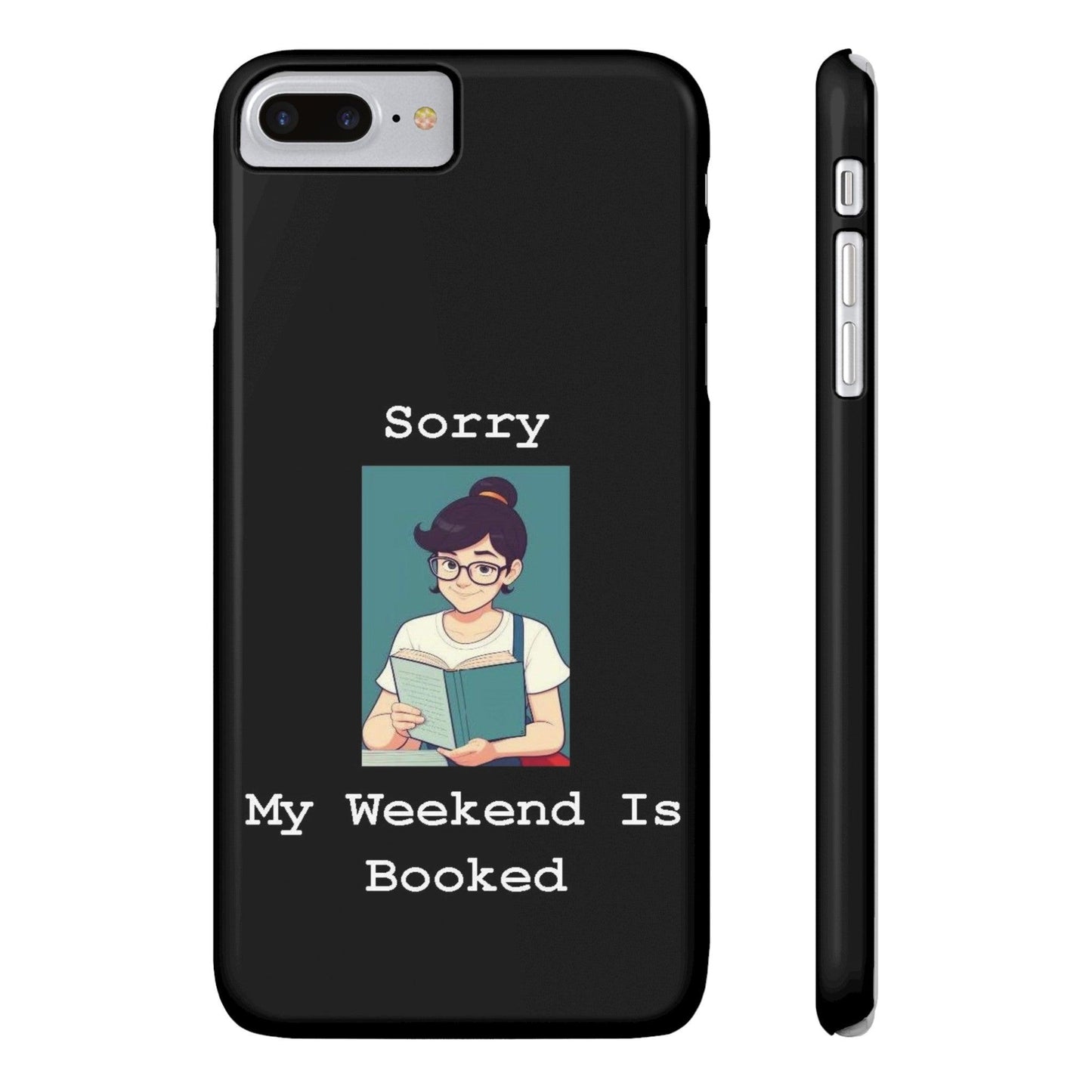 Booked 2 (Black) - Slim Phone Cases - Better Mode