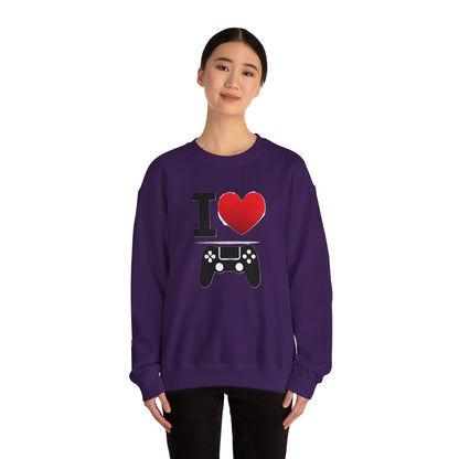 I Heart Gaming - Crewneck Sweatshirt