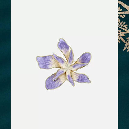 Elegant Purple Flower Brooch/Pin - Better Mode