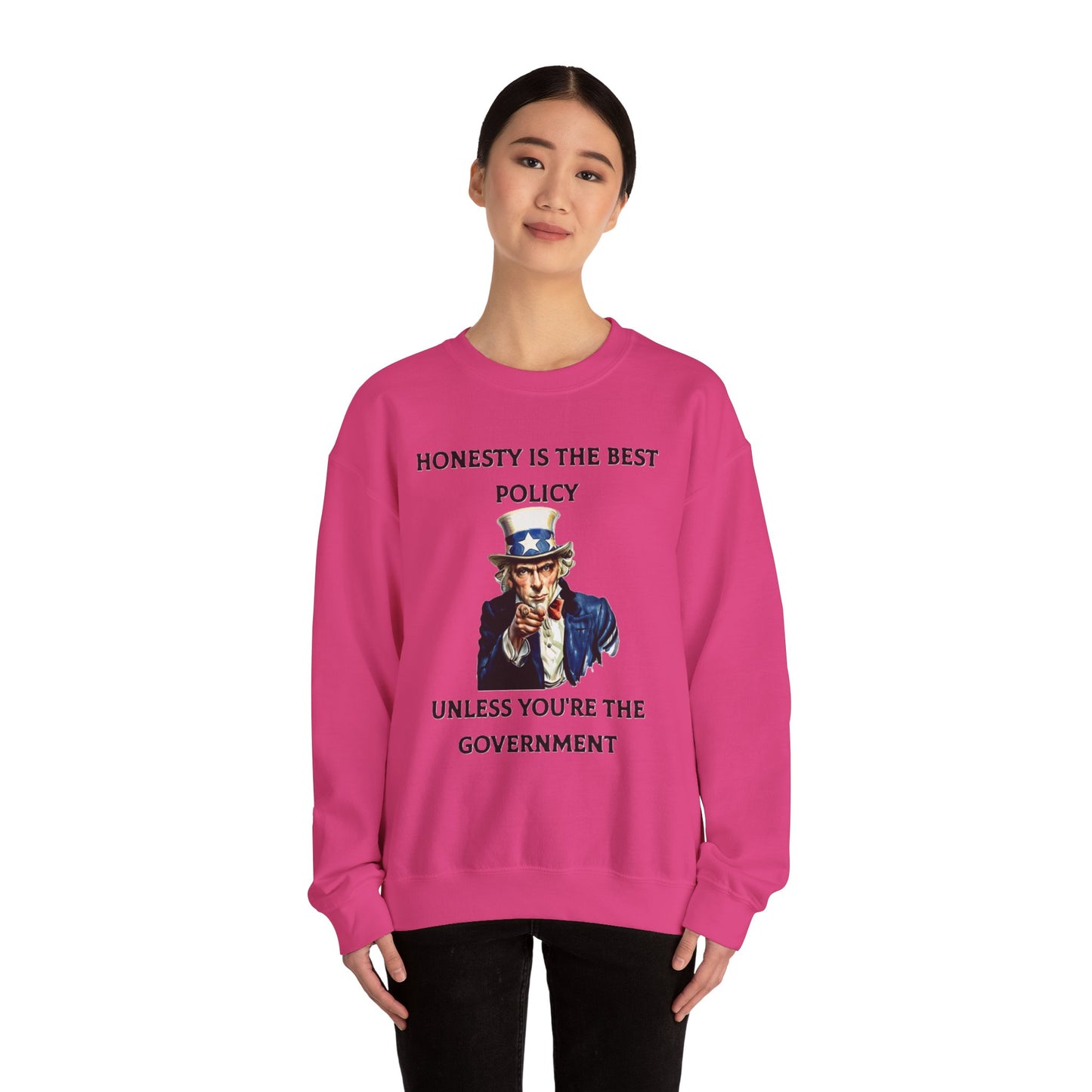 Honesty Policy - Crewneck Sweatshirt