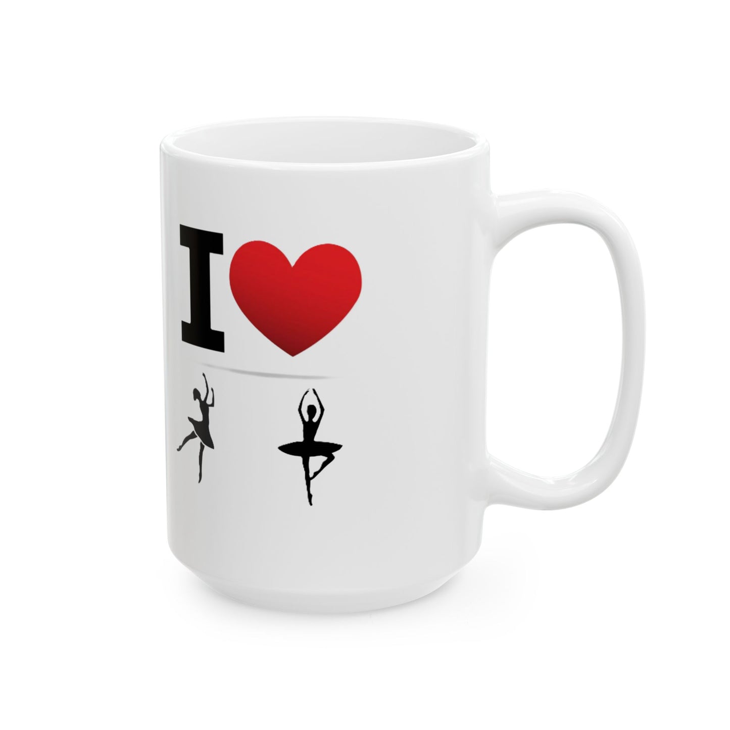 I Heart Dance - Ceramic Mug, (11oz, 15oz) - Better Mode