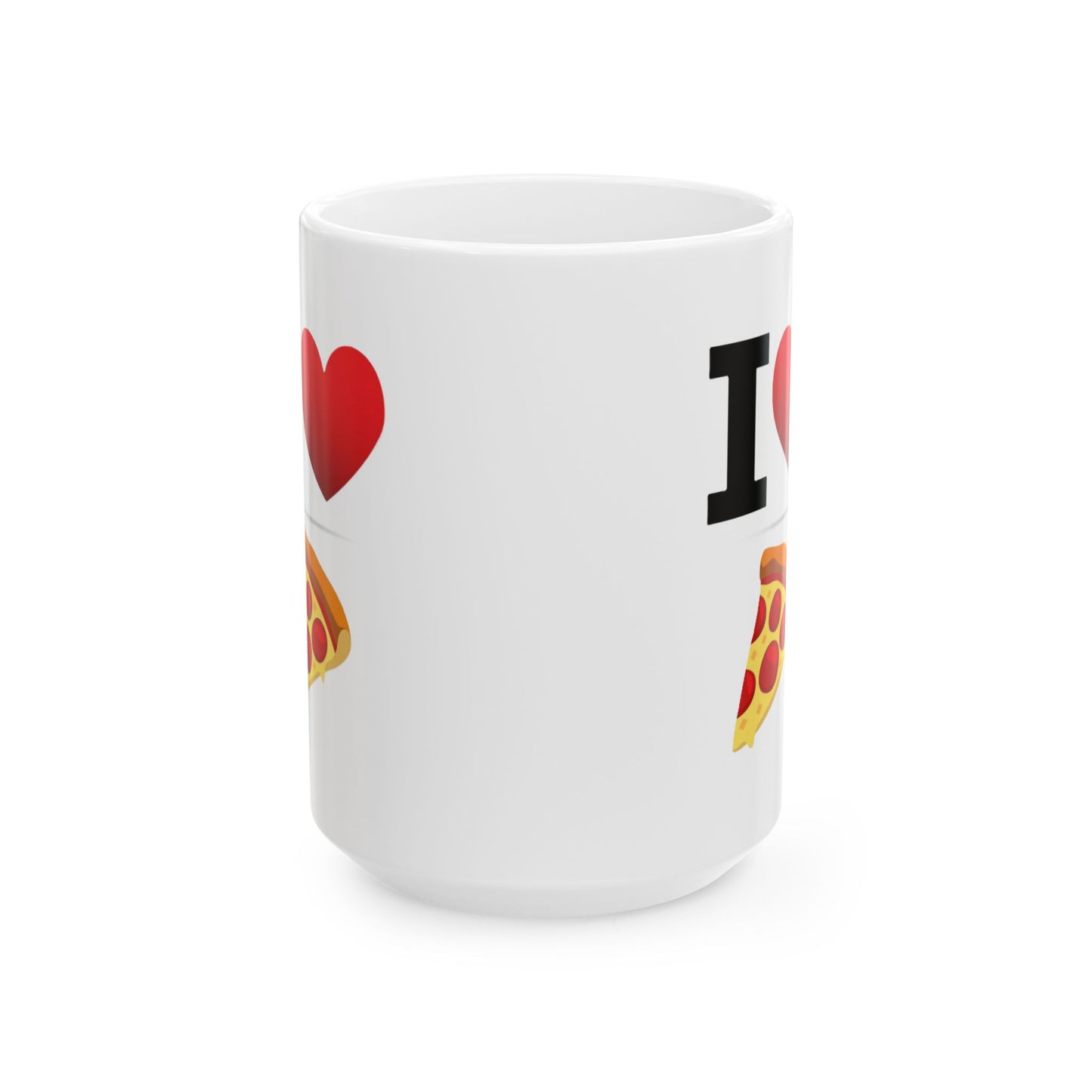 I Heart Pizza - Ceramic Mug, (11oz, 15oz) - Better Mode