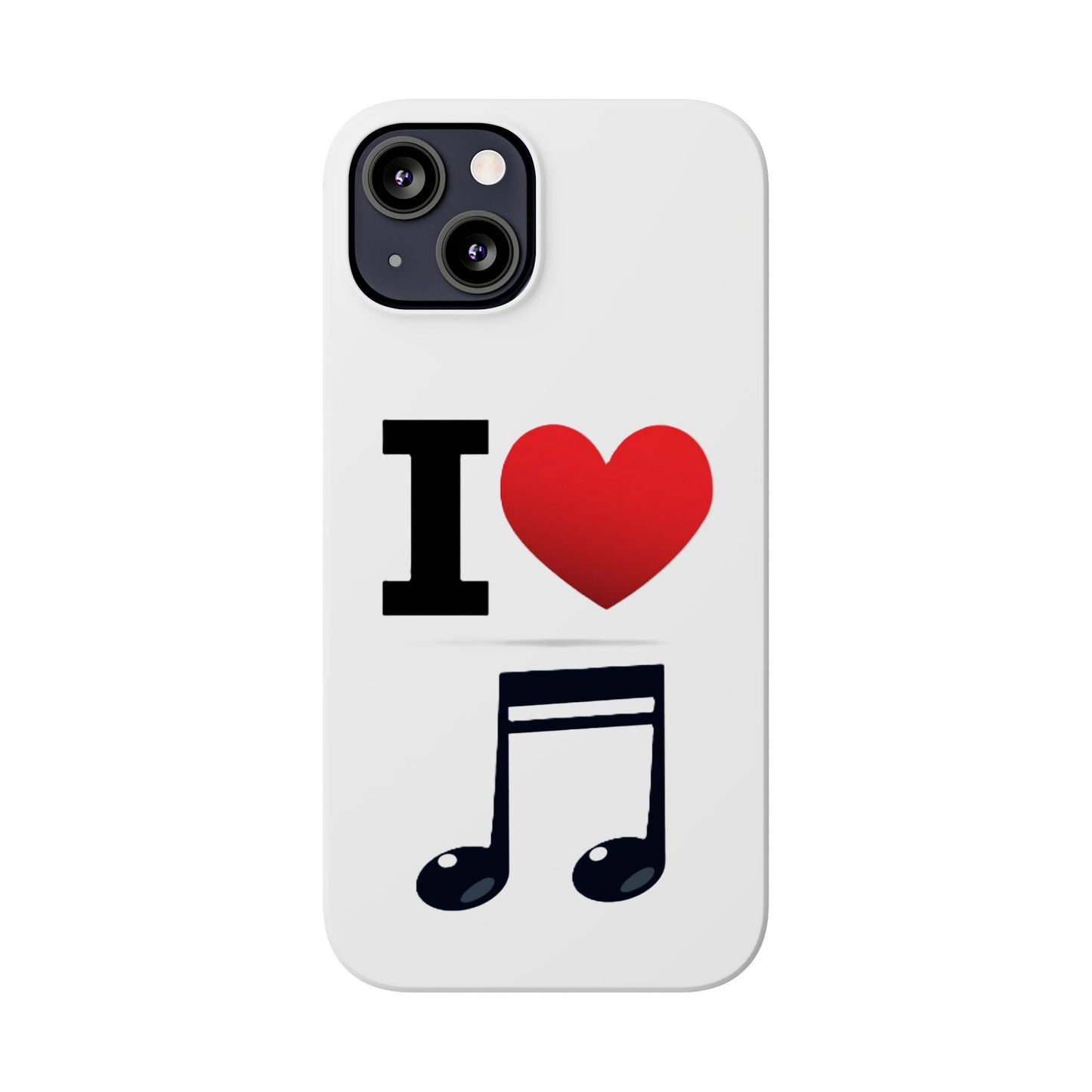 I Heart Music - Slim Phone Cases