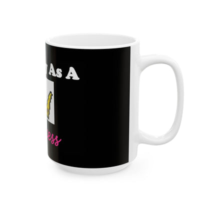 Princess (Black) - Ceramic Mug, (11oz, 15oz) - Better Mode