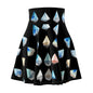 Triangle Pattern Skater Skirt