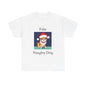 Christmas - Feliz Naughty Dog 1 - Unisex Heavy Cotton T-Shirt - Better Mode