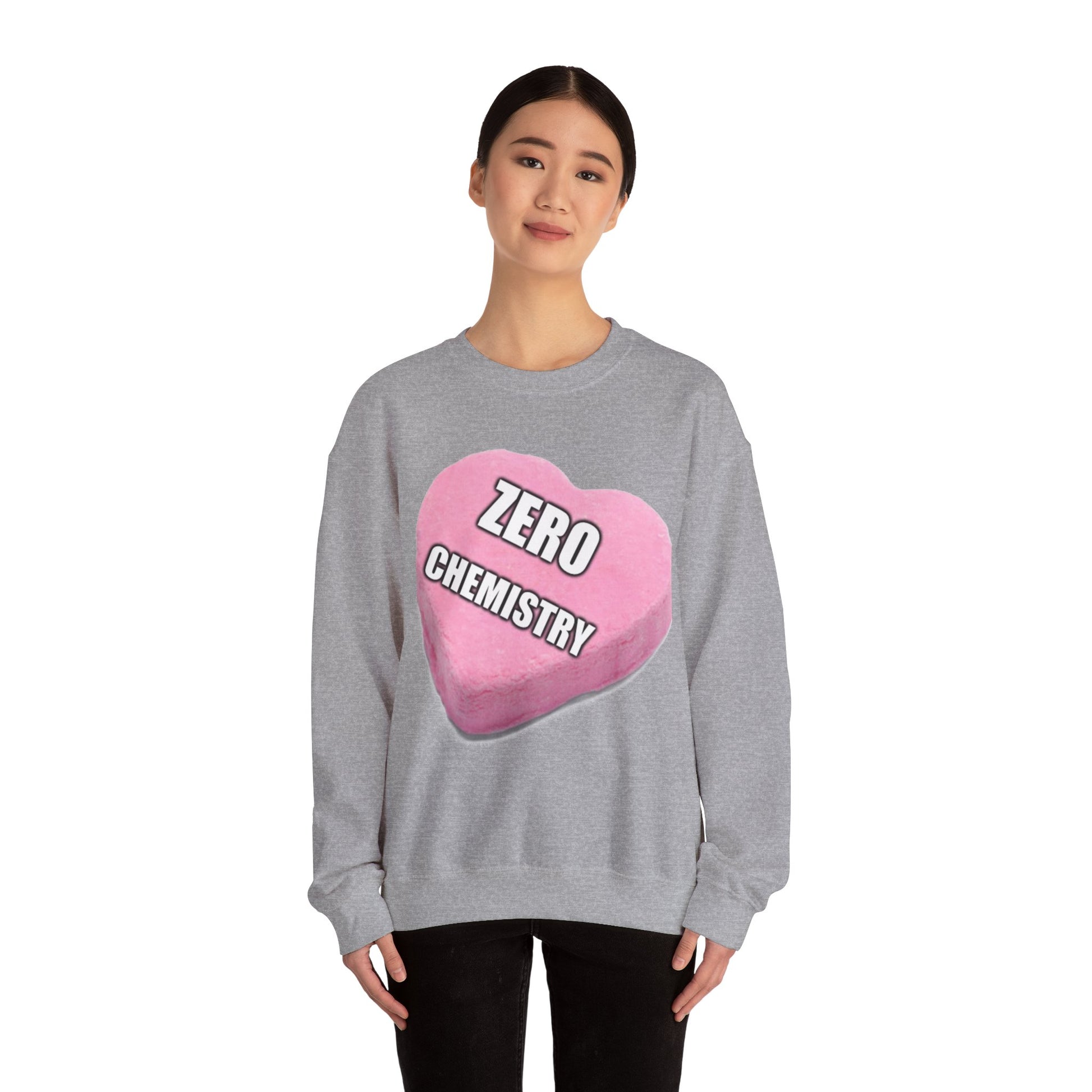 Candy Heart "Zero Chemistry" - Crewneck Sweatshirt - Better Mode