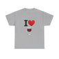 I Heart Wine - Unisex Heavy Cotton T-Shirt - Better Mode